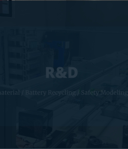 DTP R&D progress on Material 、Battery recycling and Safety Modeling