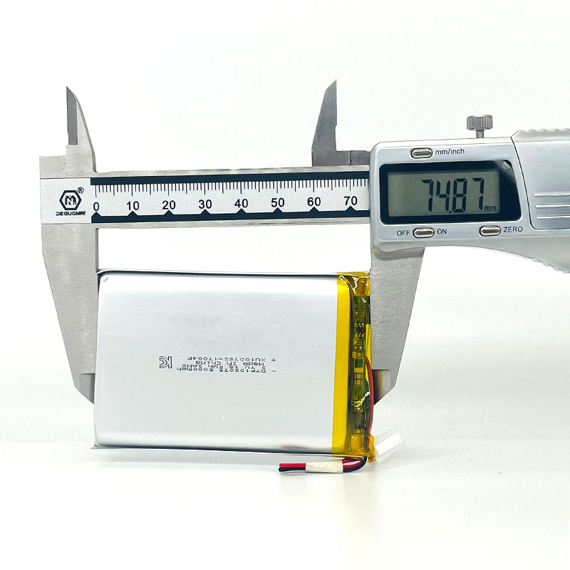 3.7v Rechargeable Lipo Battery 5000mah OEM Pouch Cell Li-polymer Battery