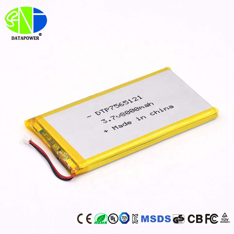 Custom 3.7v 8000mAh Lipo Battery Lithium Ion Li Polymer Battery Manufacturers