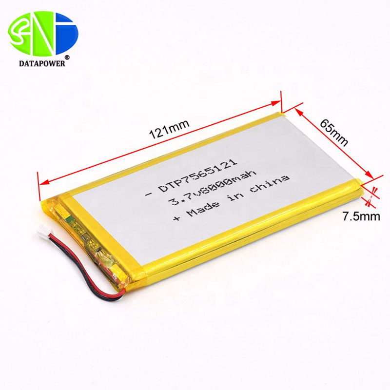 Custom 3.7v 8000mAh Lipo Battery Lithium Ion Li Polymer Battery Manufacturers