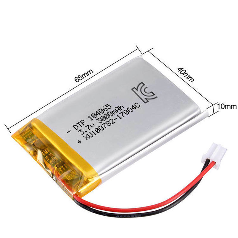 Li Polymer Battery 3000mAh Custom Lipo Lithium Ion Pouch Rechargeable Battery Suppliers China