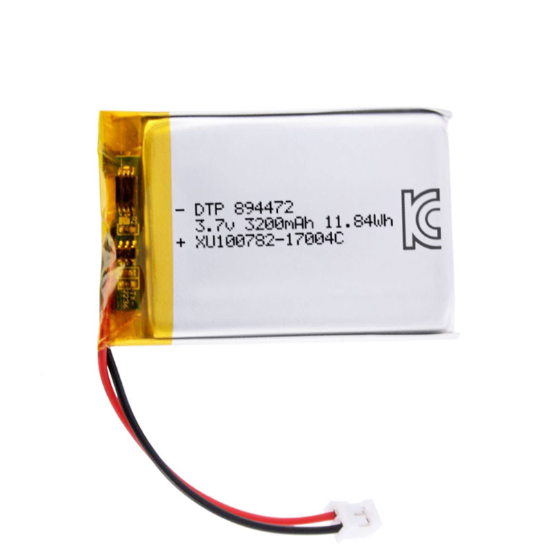 Li Polymer Battery 3200mAh Custom Lipo Lithium Ion Pouch Rechargeable Battery Suppliers China
