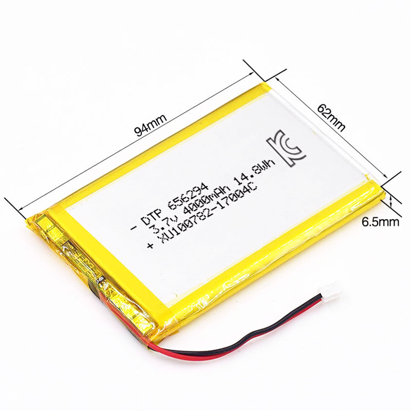 Custom 3.7 Volt 4000mAh Rechargeable Lipo Pouch Battery Lithium Ion Polymer Battery Manufacturers