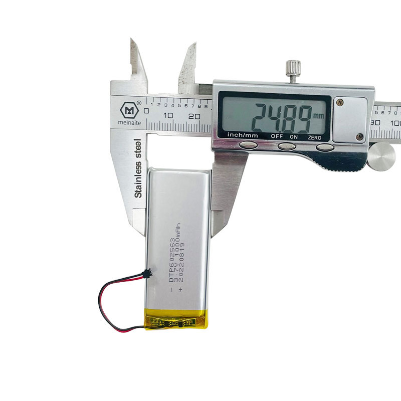 3.7V 1000mAh Rechargeable Polymer Battery Custom Lipo Lithium Ion Pouch Battery Suppliers China