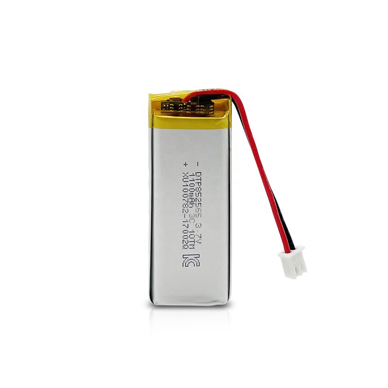 3.7V 1100mAh Rechargeable Polymer Battery Custom Lipo Lithium Ion Pouch Battery Makers