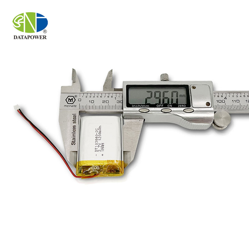 3.7 Volt 1200mAh Rechargeable Lipo Pouch Battery Custom Lithium Ion Polymer Battery Factory