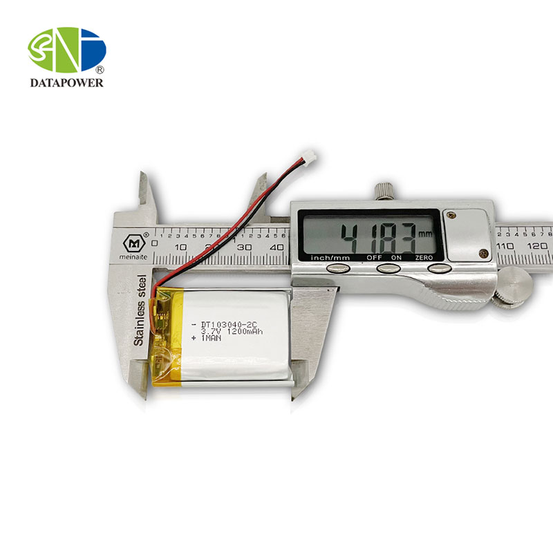 3.7 Volt 1200mAh Rechargeable Lipo Pouch Battery Custom Lithium Ion Polymer Battery Factory