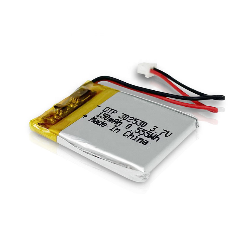 3.7V 150mAh Rechargeable Polymer Battery Custom Lipo Lithium Ion Pouch Battery Suppliers China