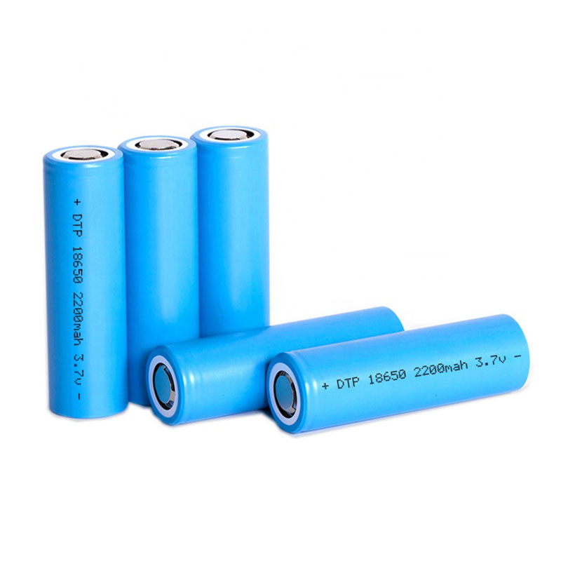18650 2200mAh Li Ion Battery Cell Rechargeable Cylindrical Lithium Ion Battery