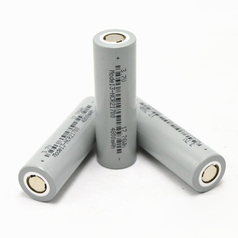 21700 4800mAh Li Ion Battery Cell Rechargeable Cylindrical Lithium Ion Battery