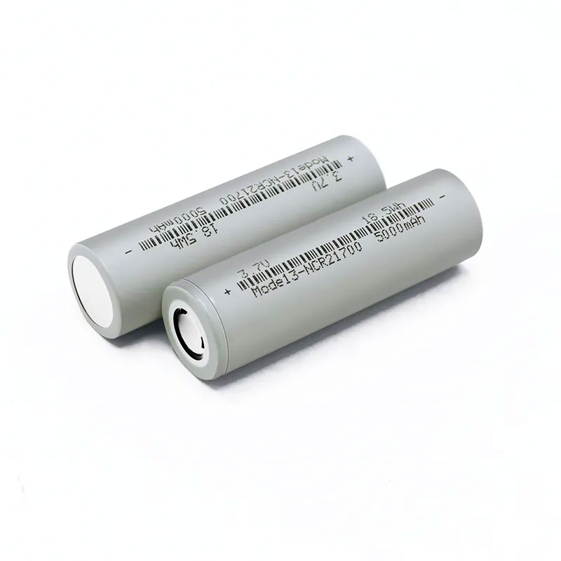 21700 5000mAh Li Ion Battery Cell Rechargeable Cylindrical Lithium Ion Battery