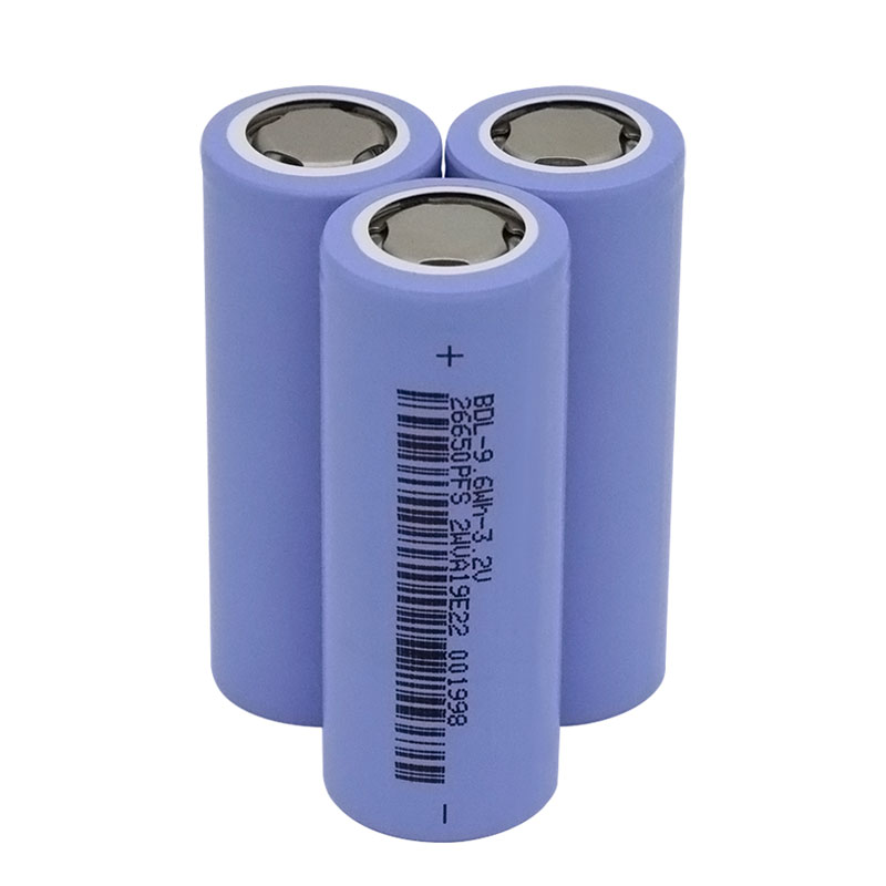 26650 3000mAh 3.2v Li Ion Battery Cell Rechargeable Cylindrical Lithium Ion Battery