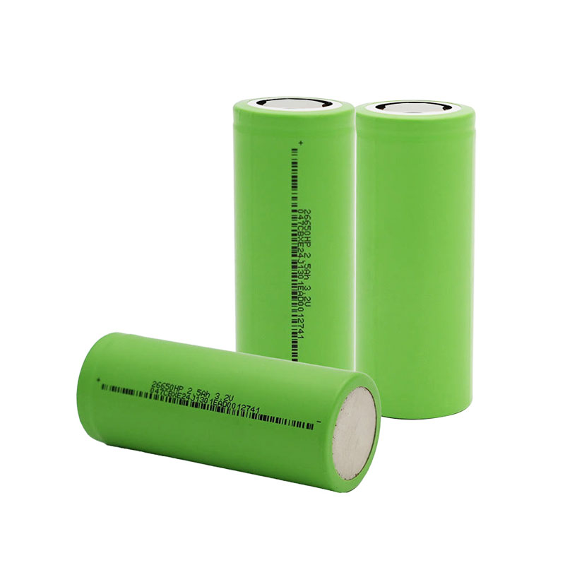 26650 2500mAh 3.2v Li Ion Battery Cell Rechargeable Cylindrical Lithium Ion Battery