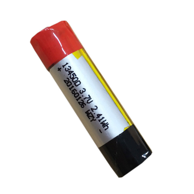 13450 650mAh 3.7v Li Ion Battery Cell Rechargeable Cylindrical Lithium Ion Battery