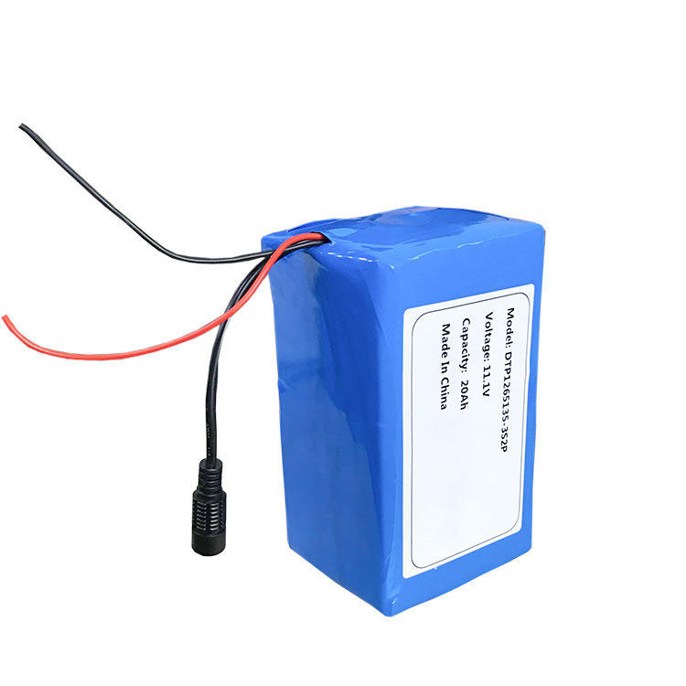 11.1 Volt 20Ah Lipo Batteries Packs 11.1 v 3s2p Rechargeable Lithium Polymer Battery Pack