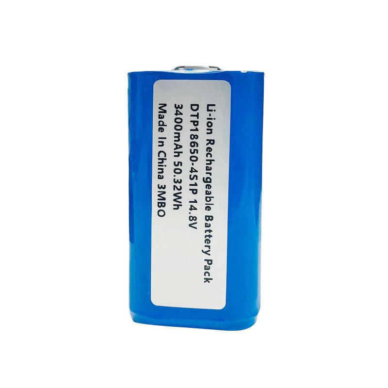 14.8 Volt 18650 4S1P 3400mAh Li Ion Batteries Packs 14.8 v Rechargeable Lithium Ion Battery Pack
