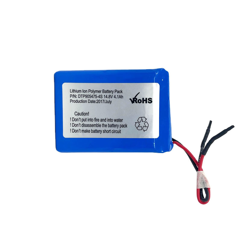 14.8 Volt 4100mAh Lipo Batteries Packs 14.8 v 4s1p Rechargeable Lithium Polymer Battery Pack