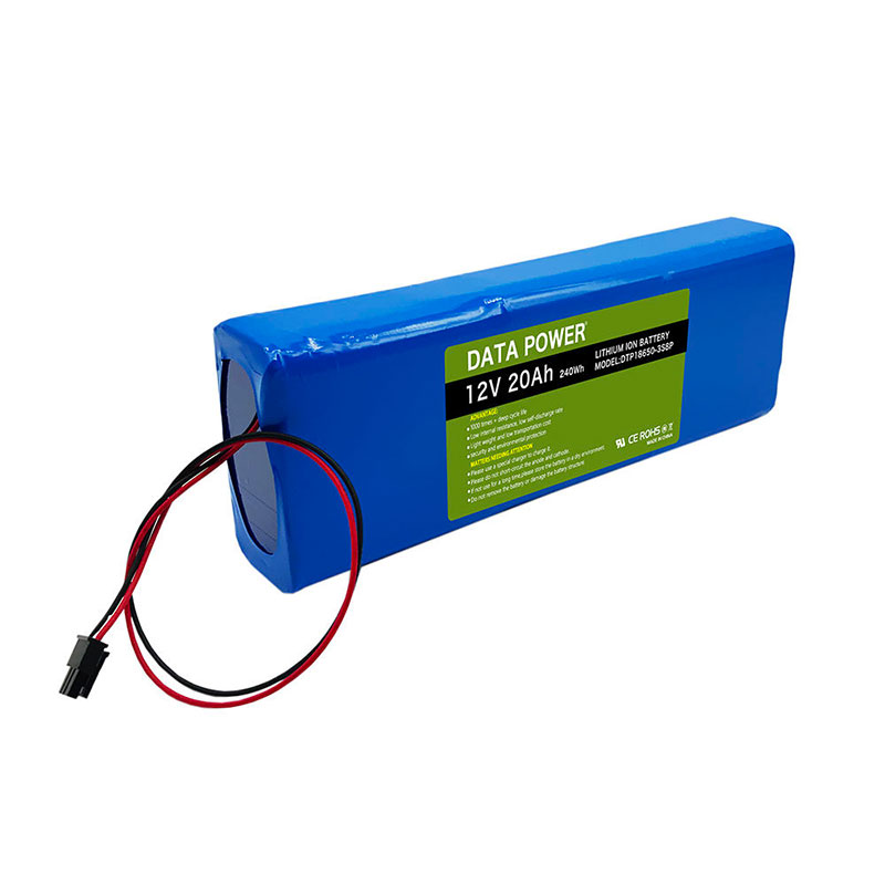 12 Volt 18650 3S8P 20Ah Li Ion Batteries Packs 12 v Rechargeable Lithium Ion Battery Pack